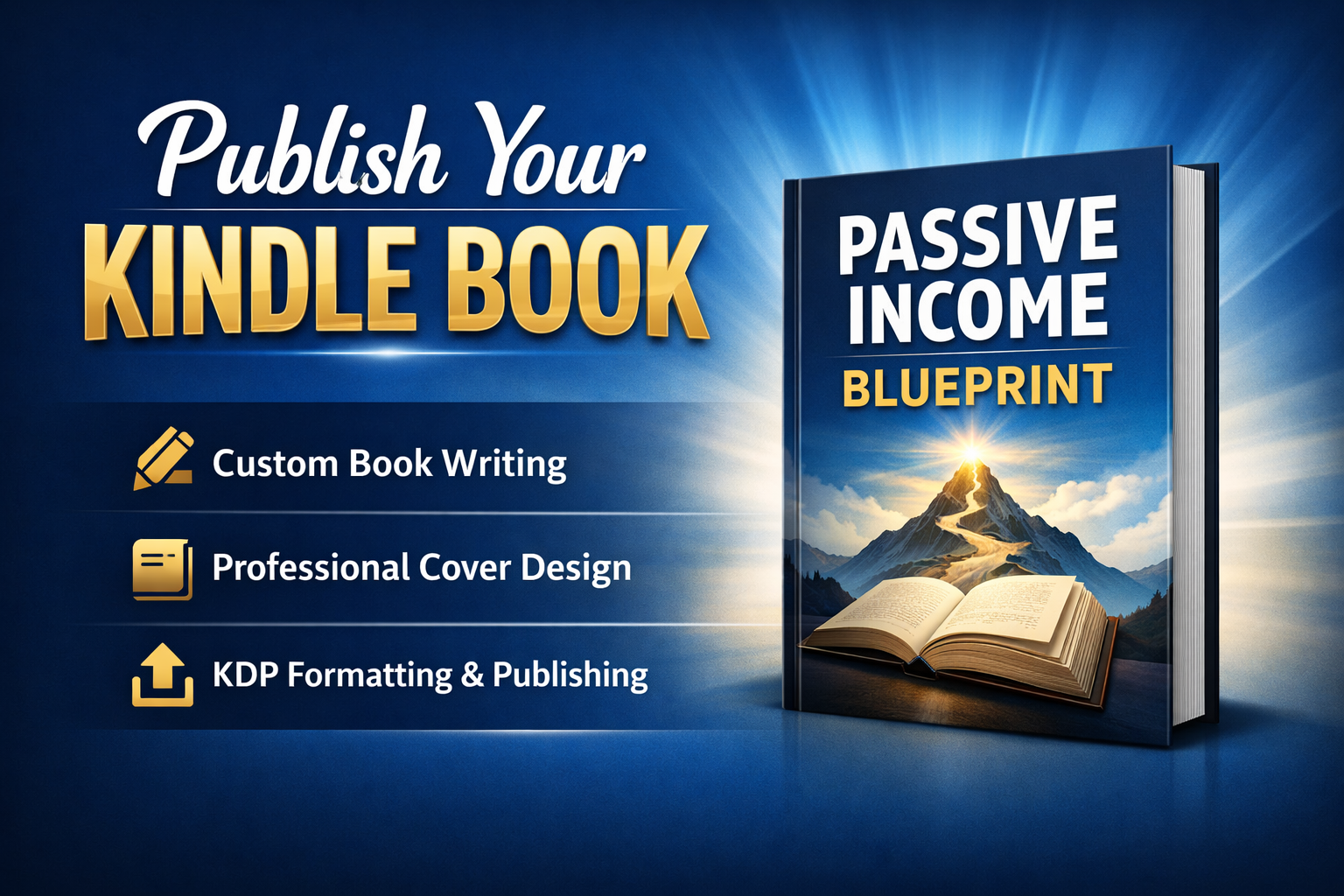 I will create and publish a professional kindle book for amazon KDP